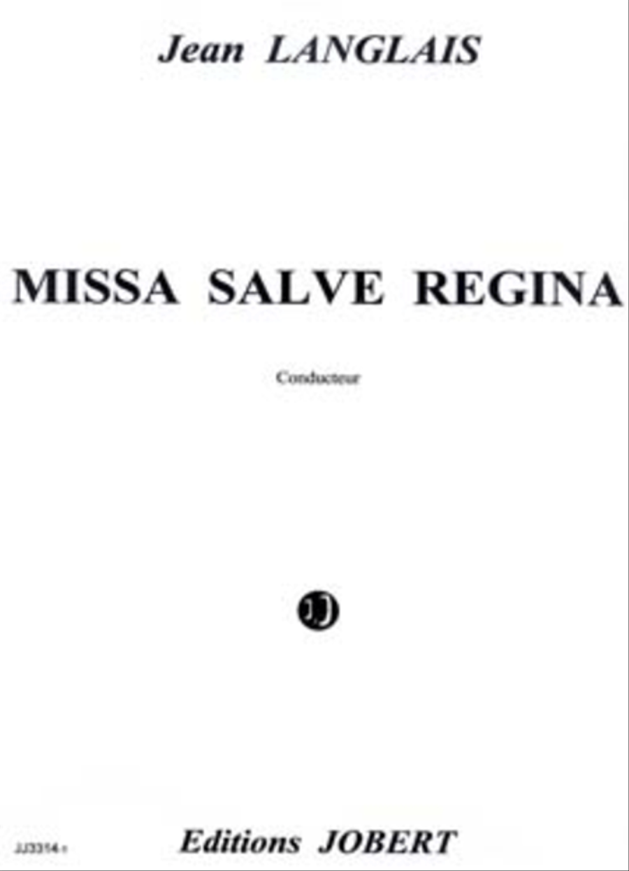 Missa Salve Regina TTBB scores gallery preview page 1