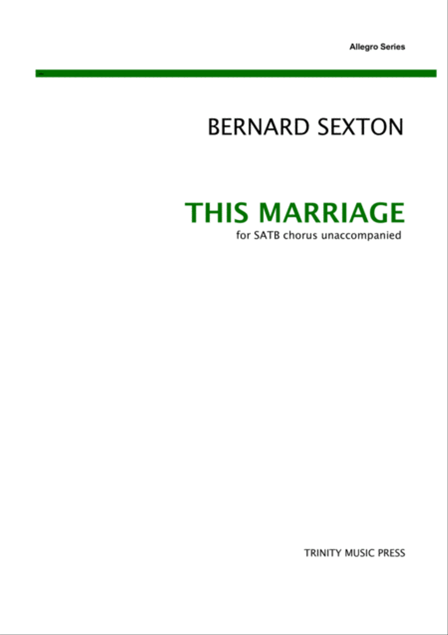 This Marriage 4-Part scores gallery preview page 1