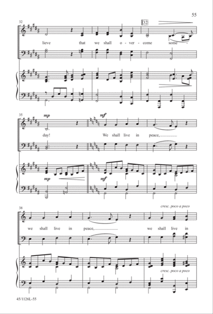 Prayers for the Nations 4-Part scores gallery preview page 56