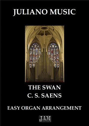 Book cover for THE SWAN (EASY ORGAN) - C. S. SAENS