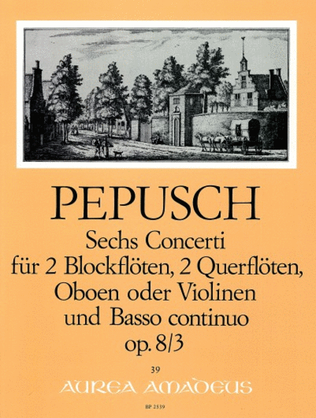 Book cover for Concerto Bb major op. 8/III