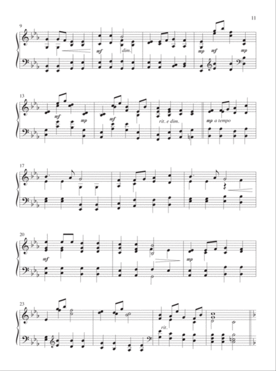The Wondrous Cross Piano Solo scores gallery preview page 6