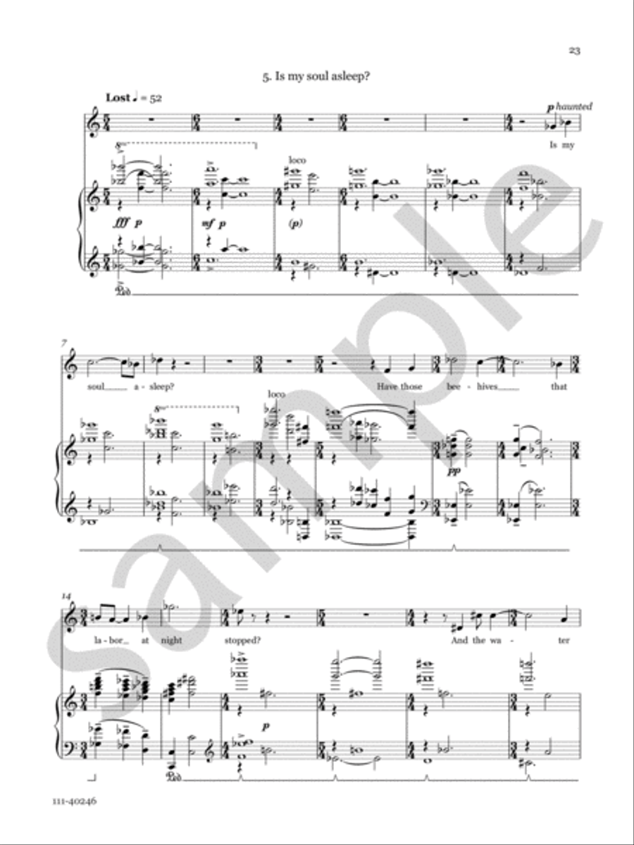 Times Alone Chamber Music scores gallery preview page 11