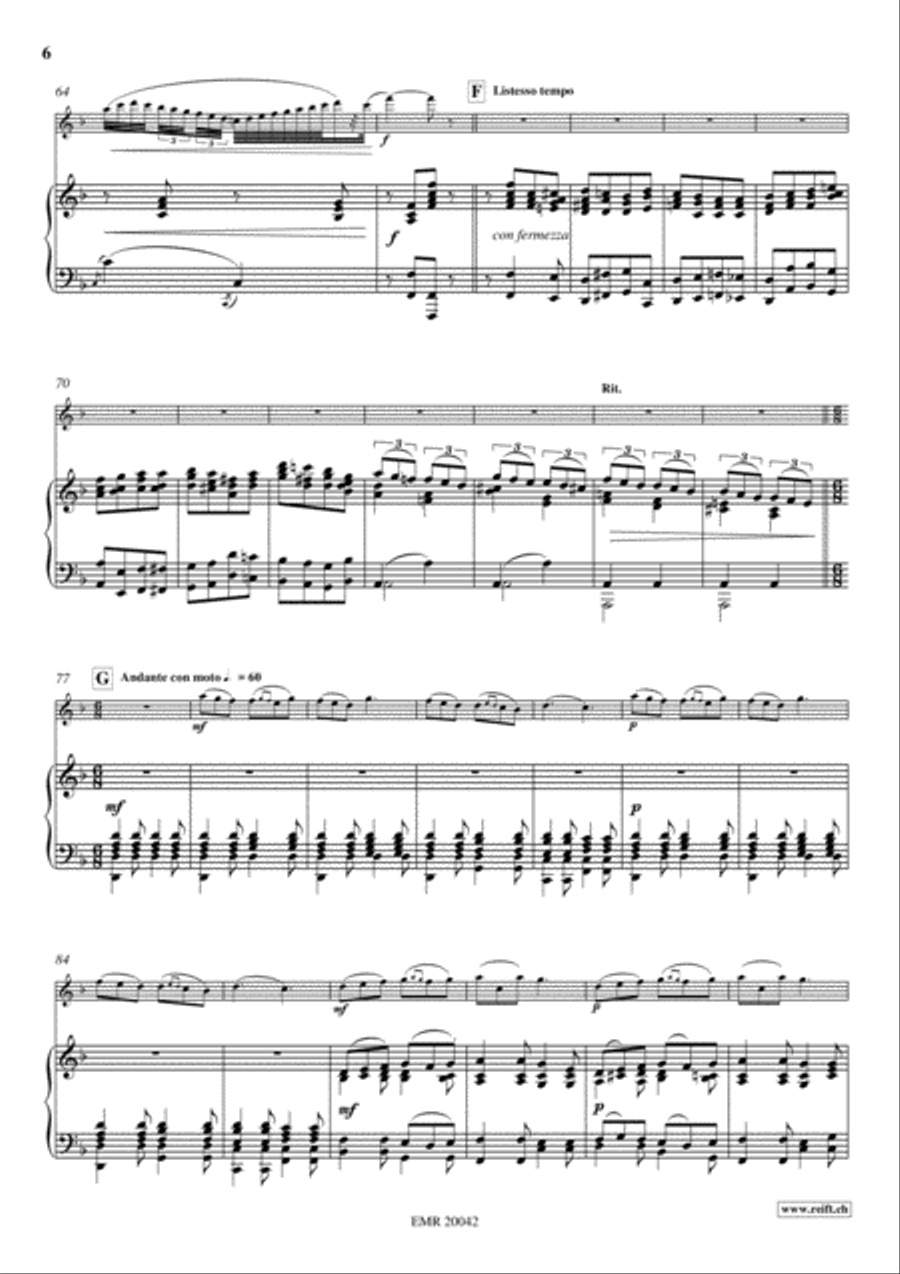 Ballet Scene Ballet Scene Flute Solo scores gallery preview page 6