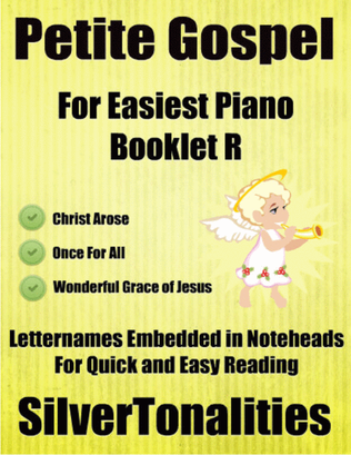 Book cover for Petite Gospel for Easiest Piano Booklet R