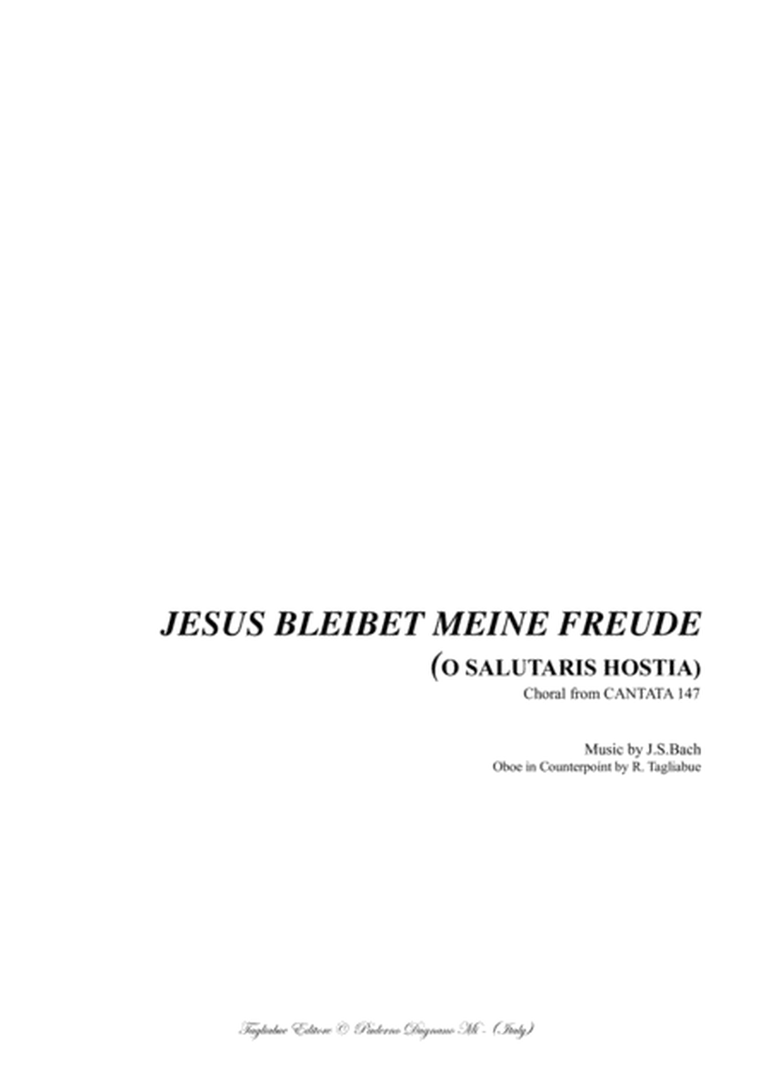 JESUS BLEIBET MEINE FREUDE (O salutaris Hostia) Choral from CANTATA 147 image number null