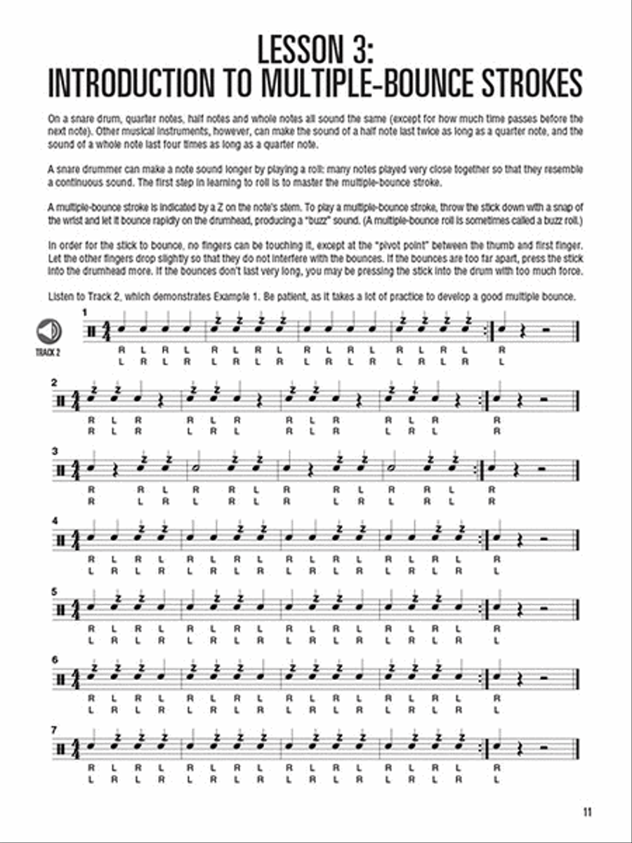 Hal Leonard Snare Drum Method Snare Drum scores gallery preview page 4