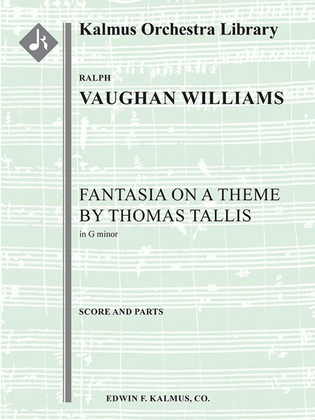 Book cover for Fantasia on a Theme by Thomas Tallis