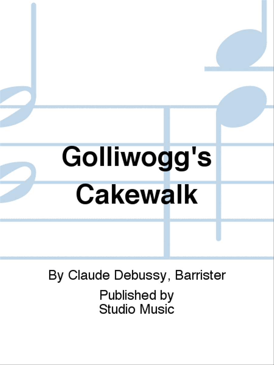 Golliwogg's Cakewalk Golliwogg's Cakewalk Brass Band scores gallery preview page 1