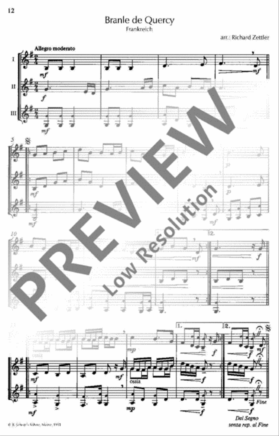 Dance Movements from Europe Performance Score scores gallery preview page 13
