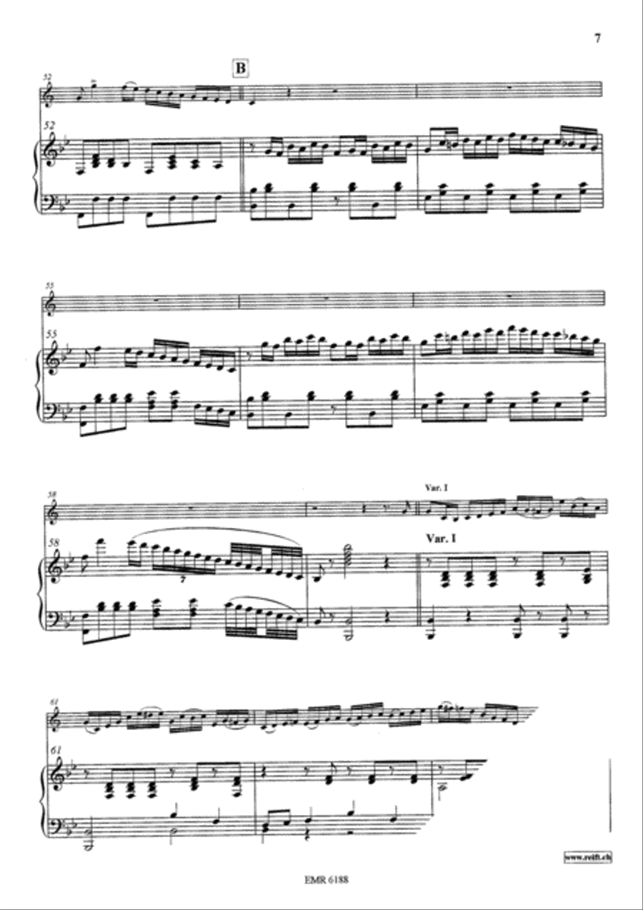 Variations On Bellini's Norma Cornet scores gallery preview page 8