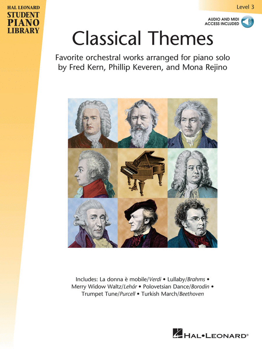 Classical Themes – Level 3 Piano Method scores gallery preview page 1