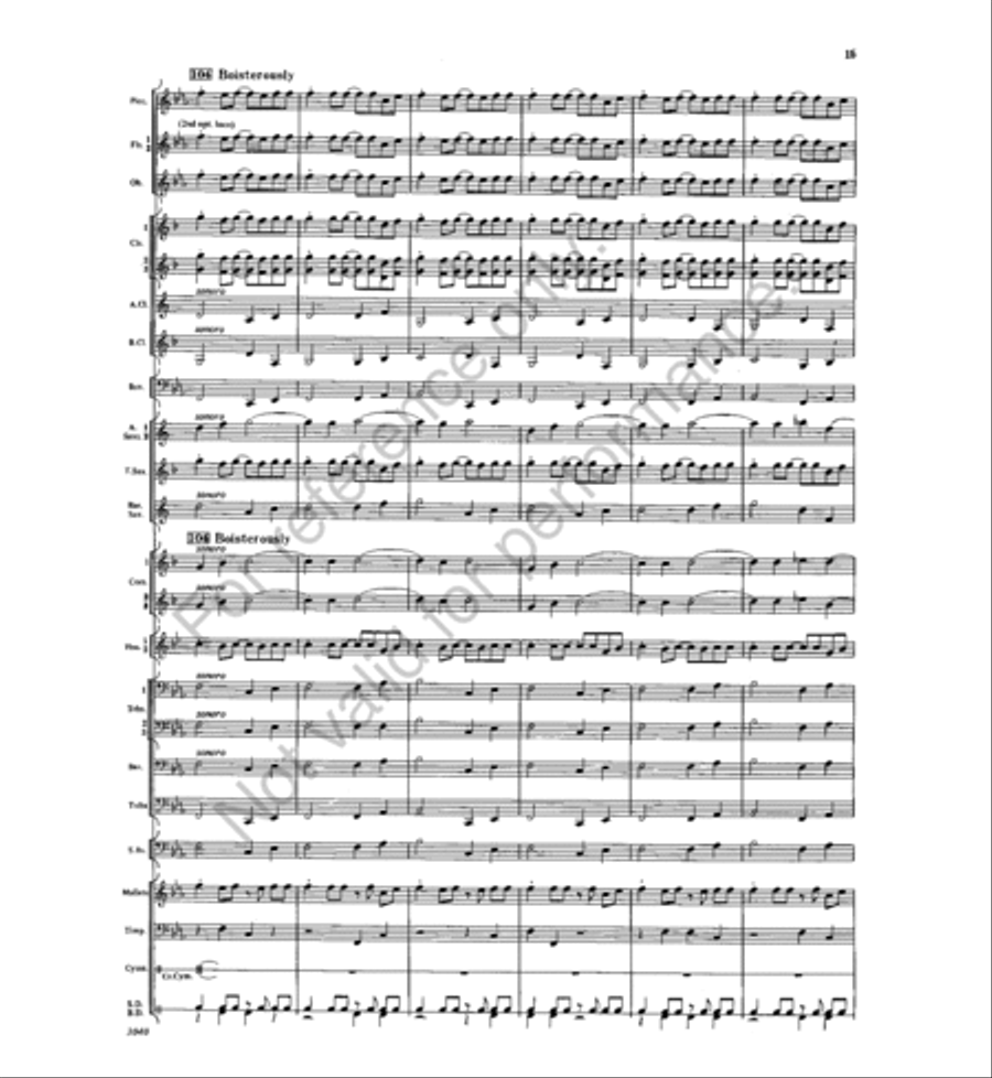Protocol Protocol Concert Band scores gallery preview page 15