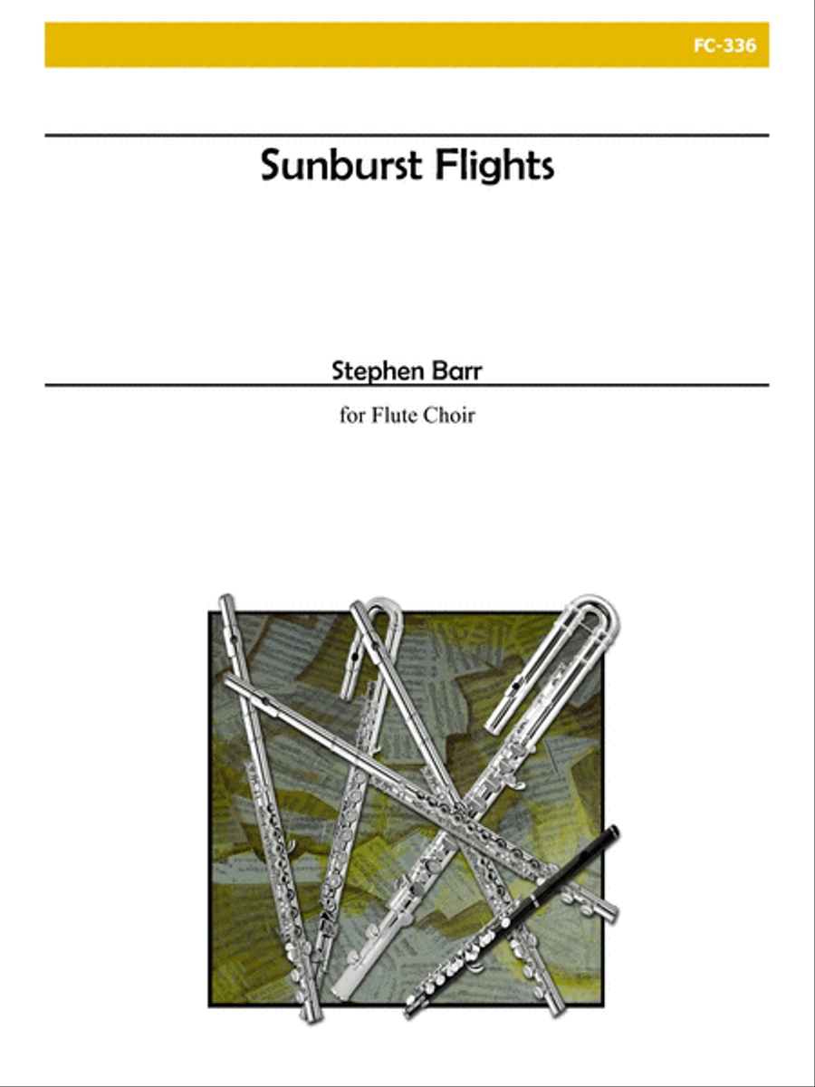 Sunburst Flights for Flute Choir Flute Choir scores gallery preview page 1