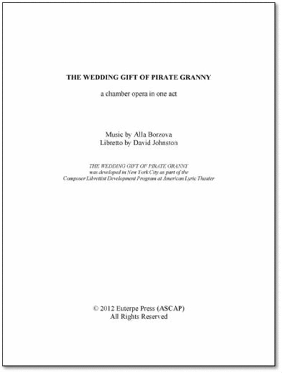 The Wedding Gift of Pirate Granny