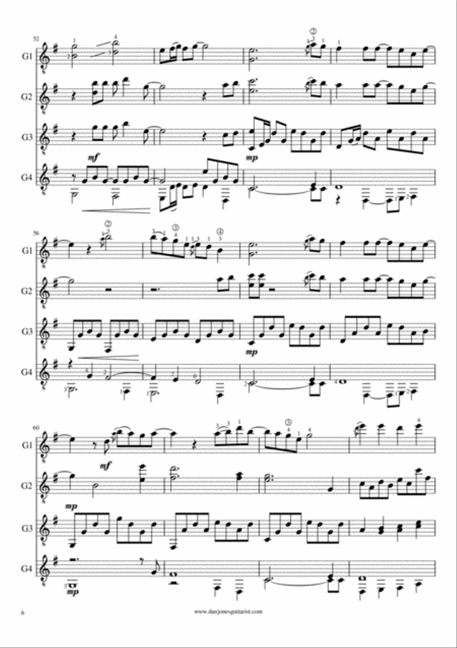 Wonderful Tonight Small Ensemble scores gallery preview page 6
