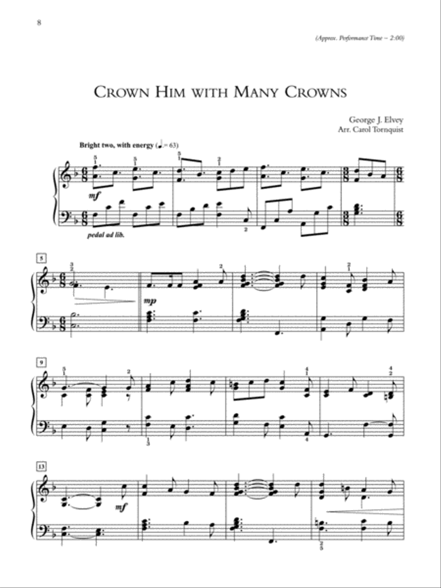Hymns for Today Piano Solo scores gallery preview page 2