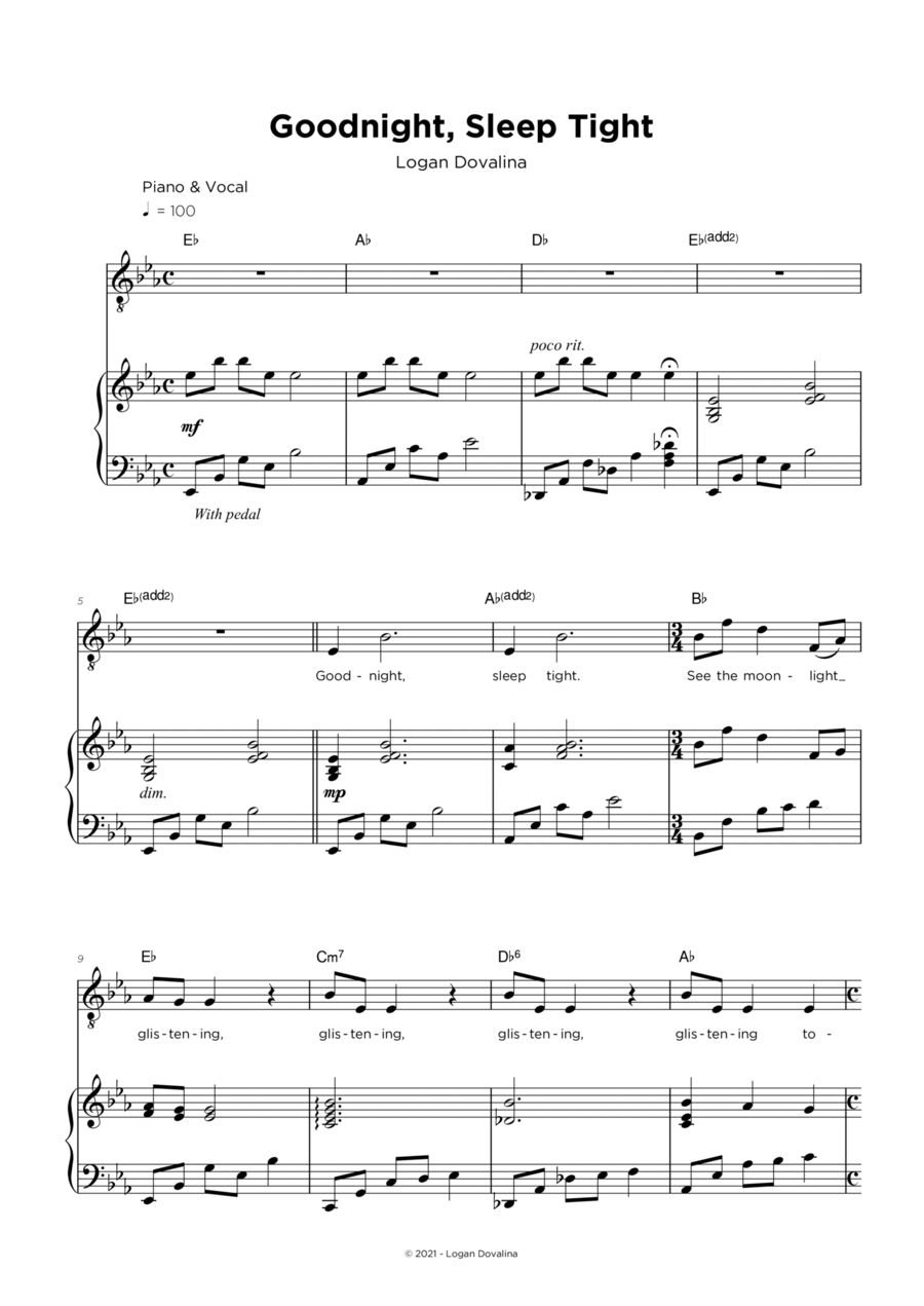 A A Voice scores gallery preview page 1