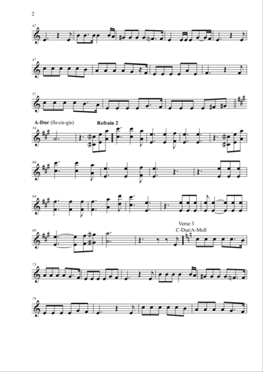 Die Kleine Kneipe Tenor Saxophone scores gallery preview page 2