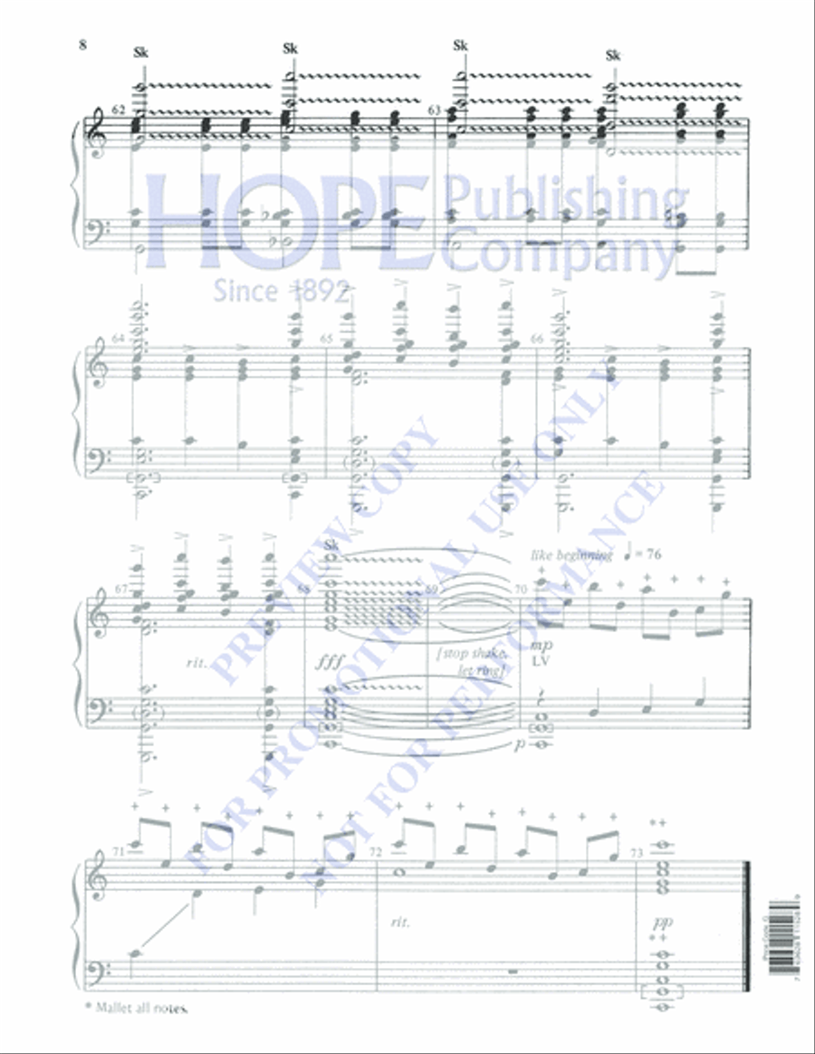 When Morning Gilds the Skies 5-Octaves scores gallery preview page 8