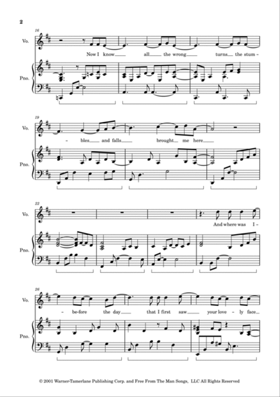The Luckiest Voice scores gallery preview page 4