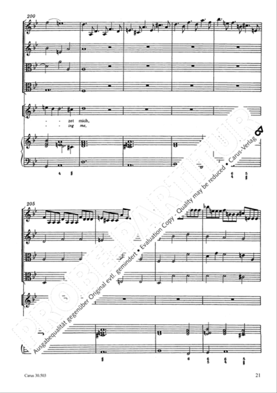 My beloved, you are fair (Meine Freundin, du bist schon) 4-Part scores gallery preview page 24