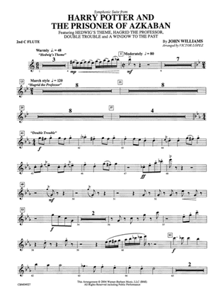 Harry Potter and the Prisoner of Azkaban, Symphonic Suite from: 2nd Flute
