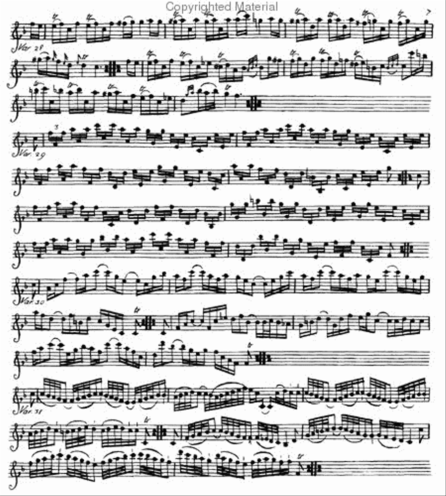 L'Arte dell' arco. Violon seul Violin Solo scores gallery preview page 2
