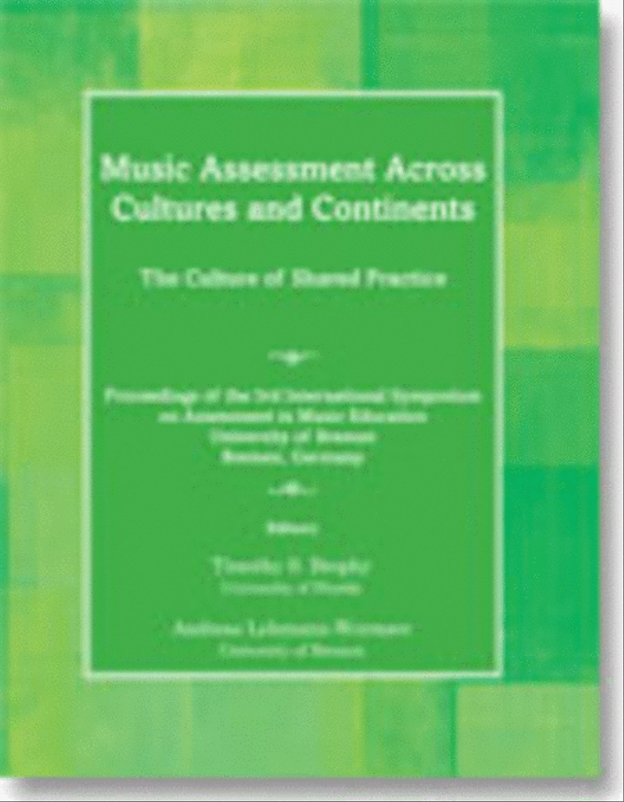 Music Assessment Across Cultures and Continents Collection / Songbook scores gallery preview page 1
