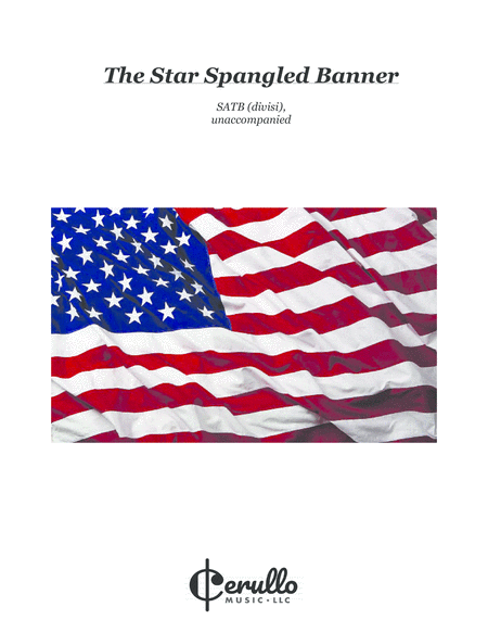 The Star Spangled Banner (SATB) image number null