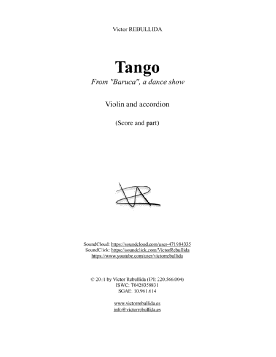 Tango String Duet scores gallery preview page 2