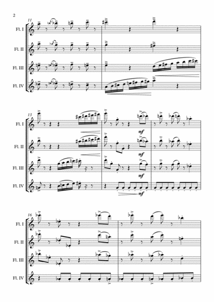 Kids' Stuff - Giordano Maselli (flute quartet) image number null