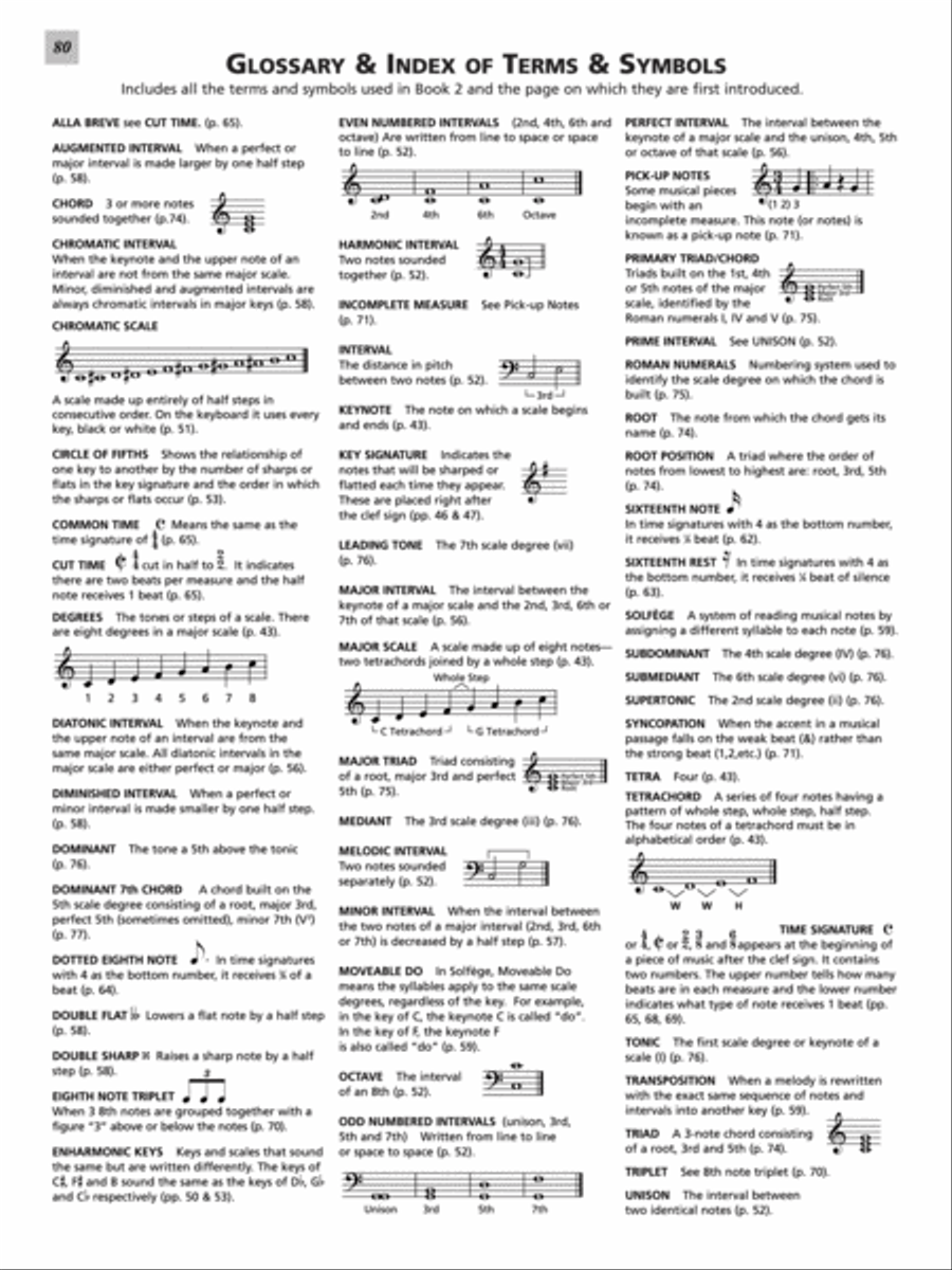 Alfred's Essentials of Music Theory Collection / Songbook scores gallery preview page 5