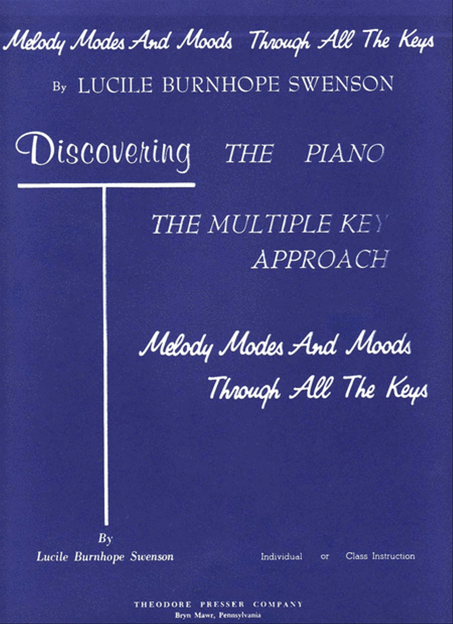 Discovering the Piano: the Multiple Key Approach Chamber Music scores gallery preview page 1