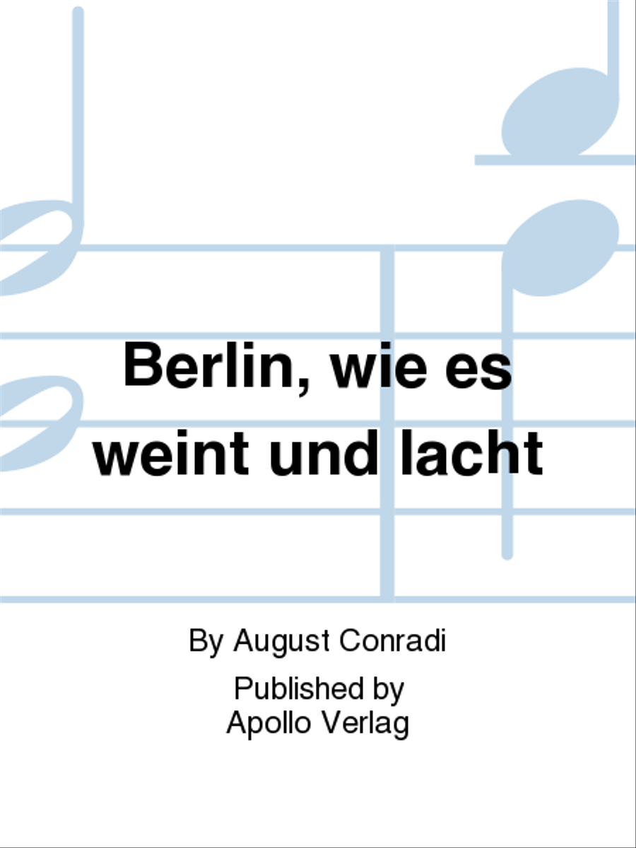 Berlin, wie es weint und lacht Accordion scores gallery preview page 1