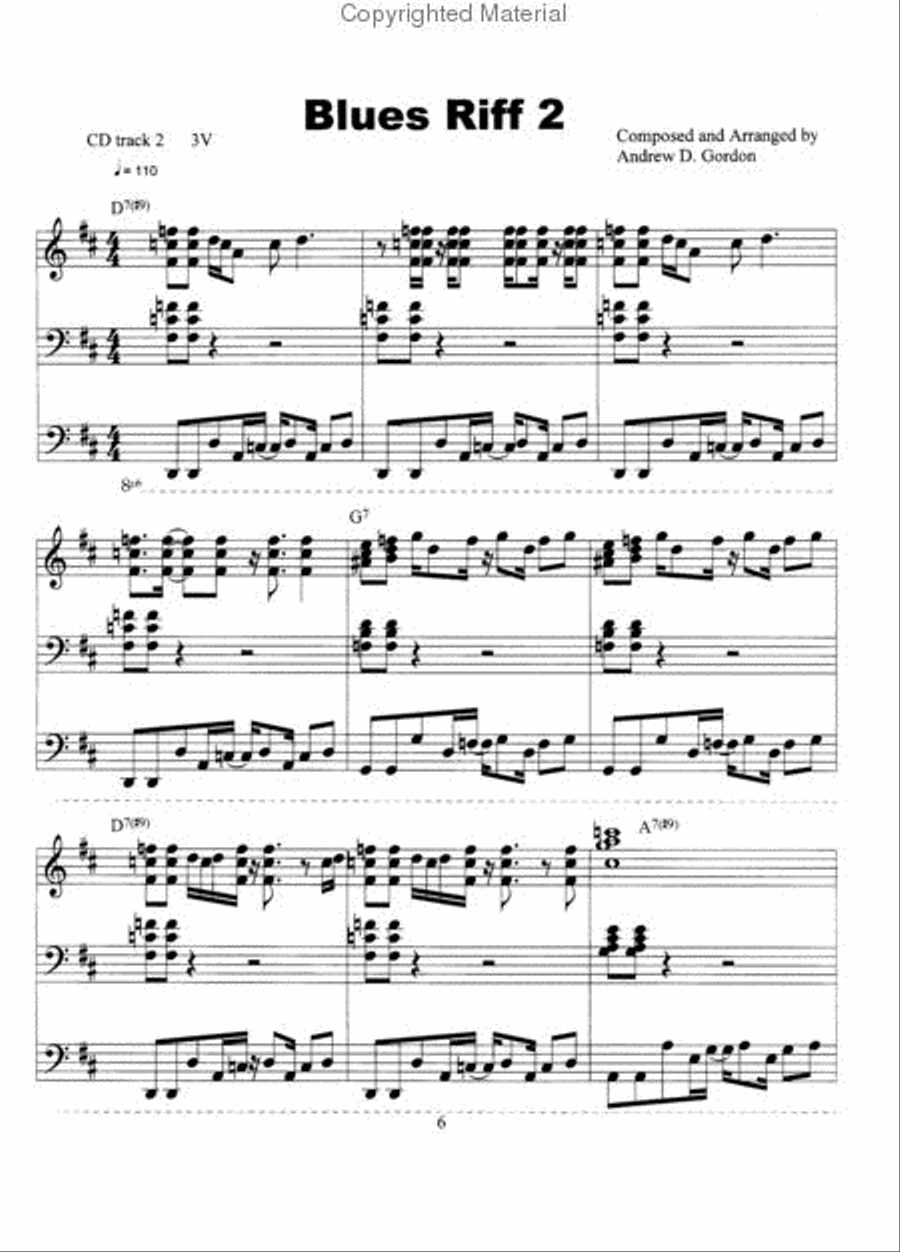 Funky Organ Grooves Organ scores gallery preview page 3