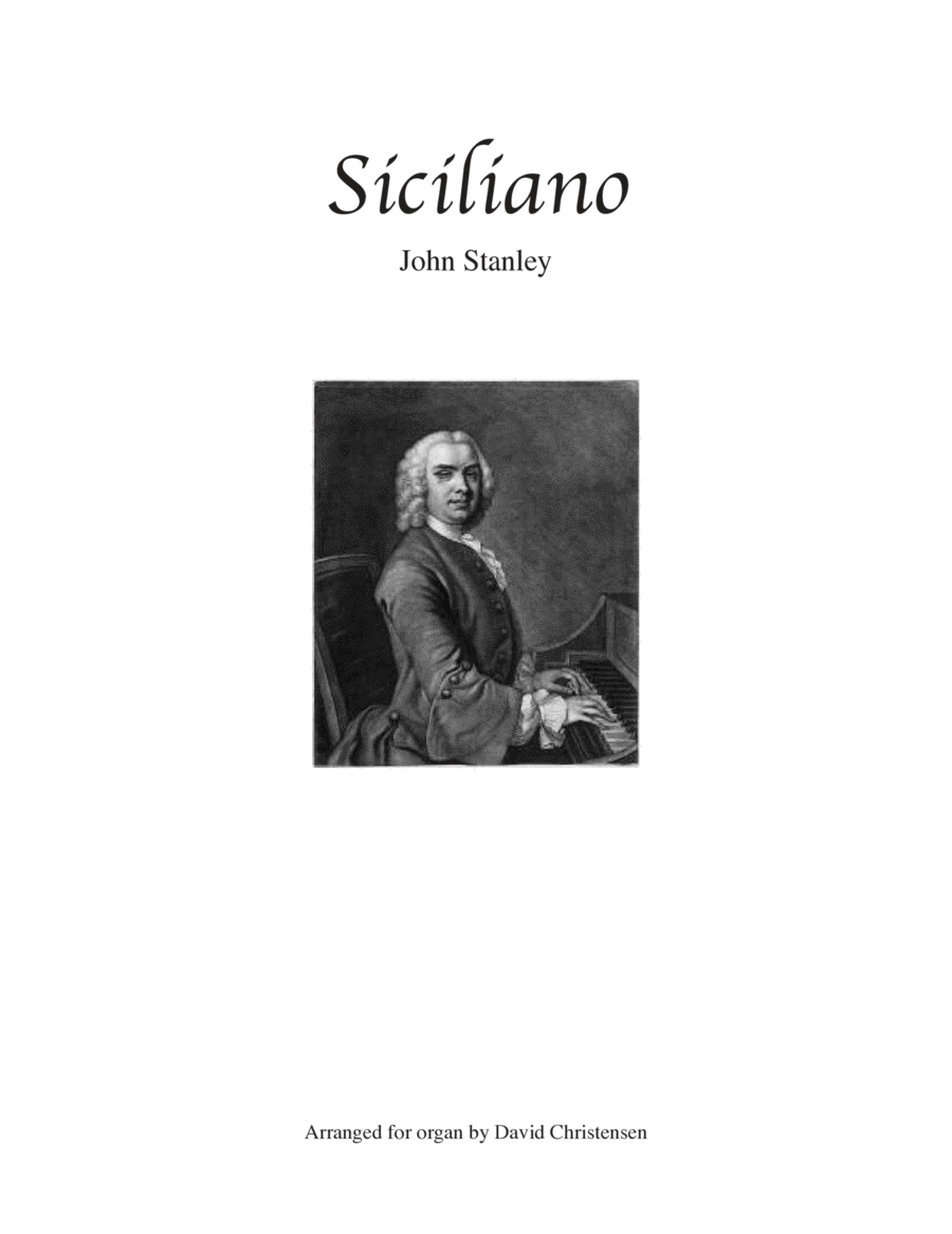 Siciliano in D Minor image number null