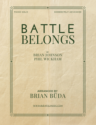 Book cover for Battle Belongs