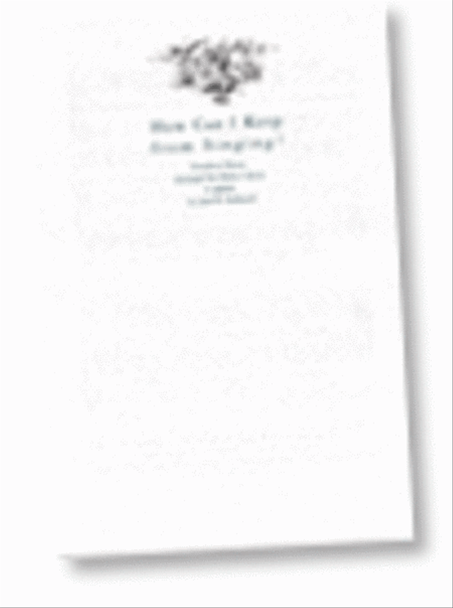 How Can I Keep from Singing - SSAA, a cappella SSAA scores gallery preview page 1