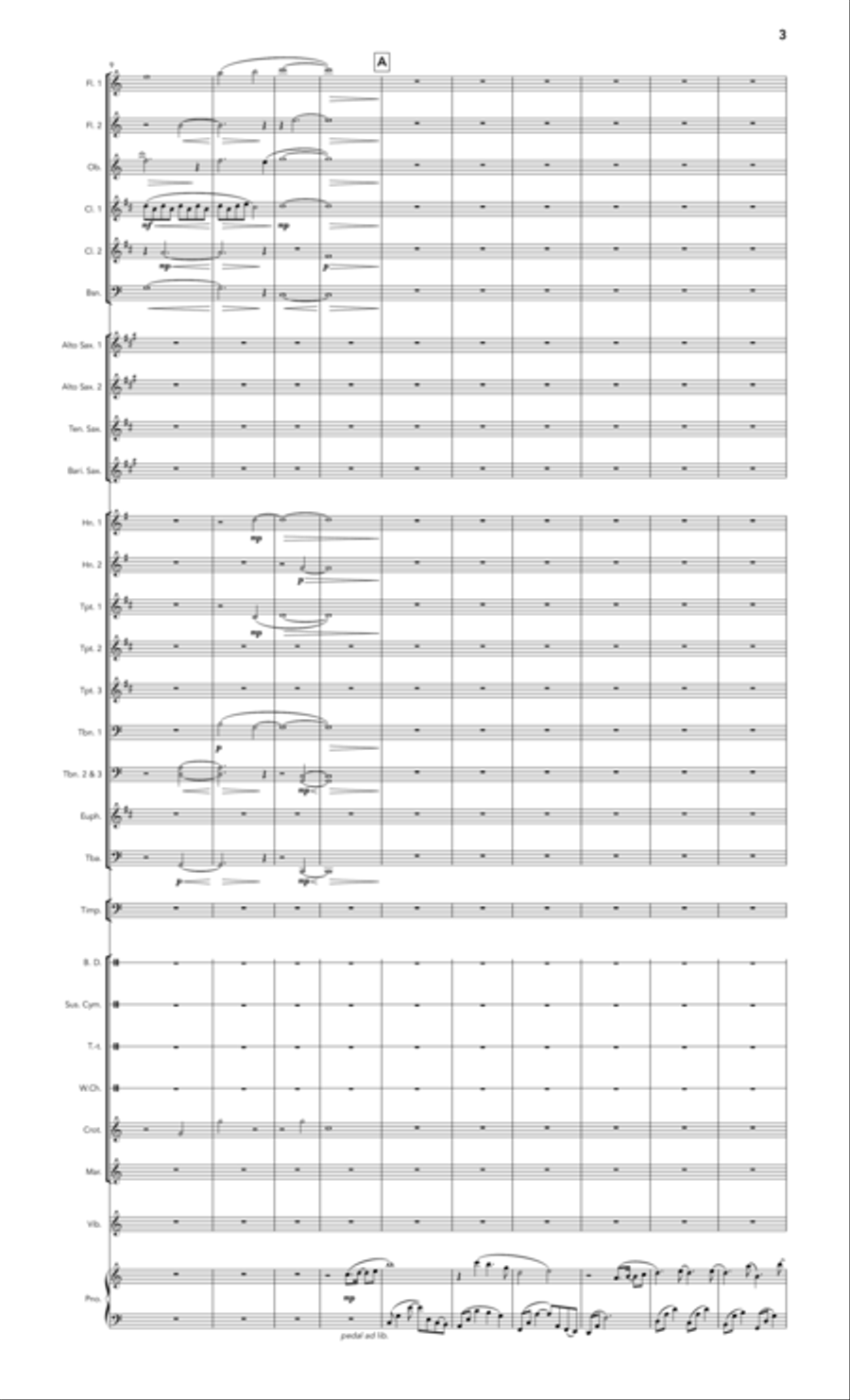 Somewhere In Time Concert Band scores gallery preview page 3
