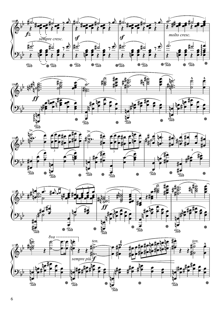 Chopin Ballade No 1 Chopin Ballade No 1 Piano Solo scores gallery preview page 6