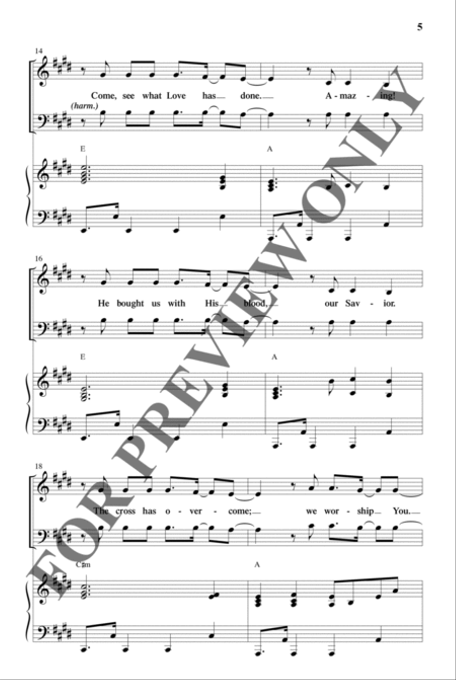 The Church Choir Musical Yearbook - Choral Book Choir scores gallery preview page 6