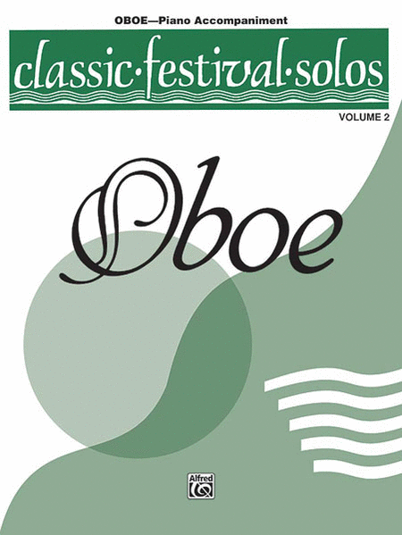 Classic Festivel Solos Oboe Volume Ii Piano Acc.