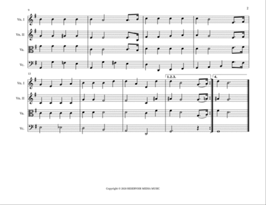 Bread And Roses Small Ensemble scores gallery preview page 2