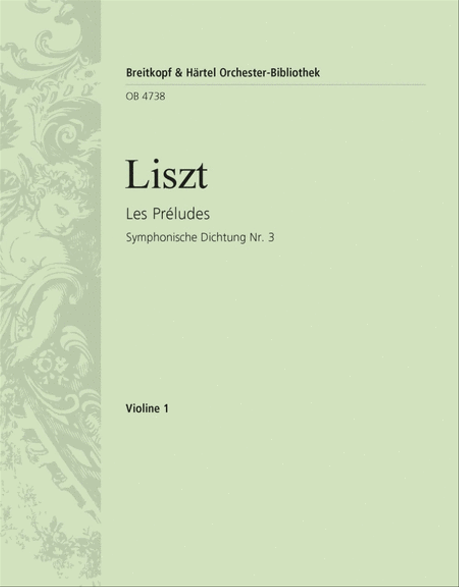 Les Préludes Orchestra scores gallery preview page 1