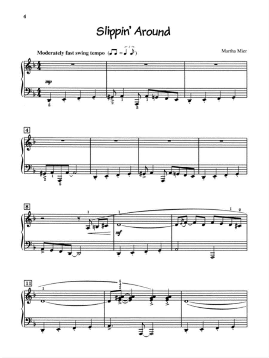 Jazz, Rags & Blues, Book 2 Piano Solo scores gallery preview page 2