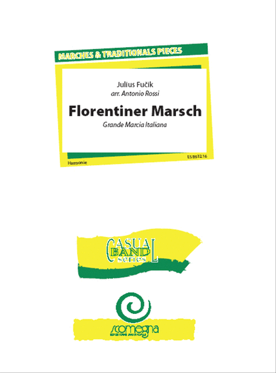 Florentiner March Concert Band scores gallery preview page 1