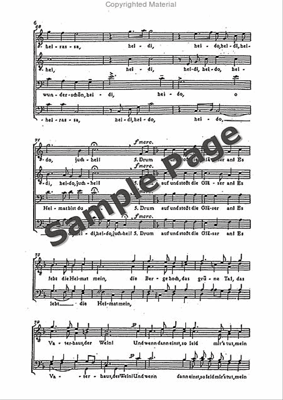Desch R Wohl Ist D Welt So Gross (ep) TTBB scores gallery preview page 7