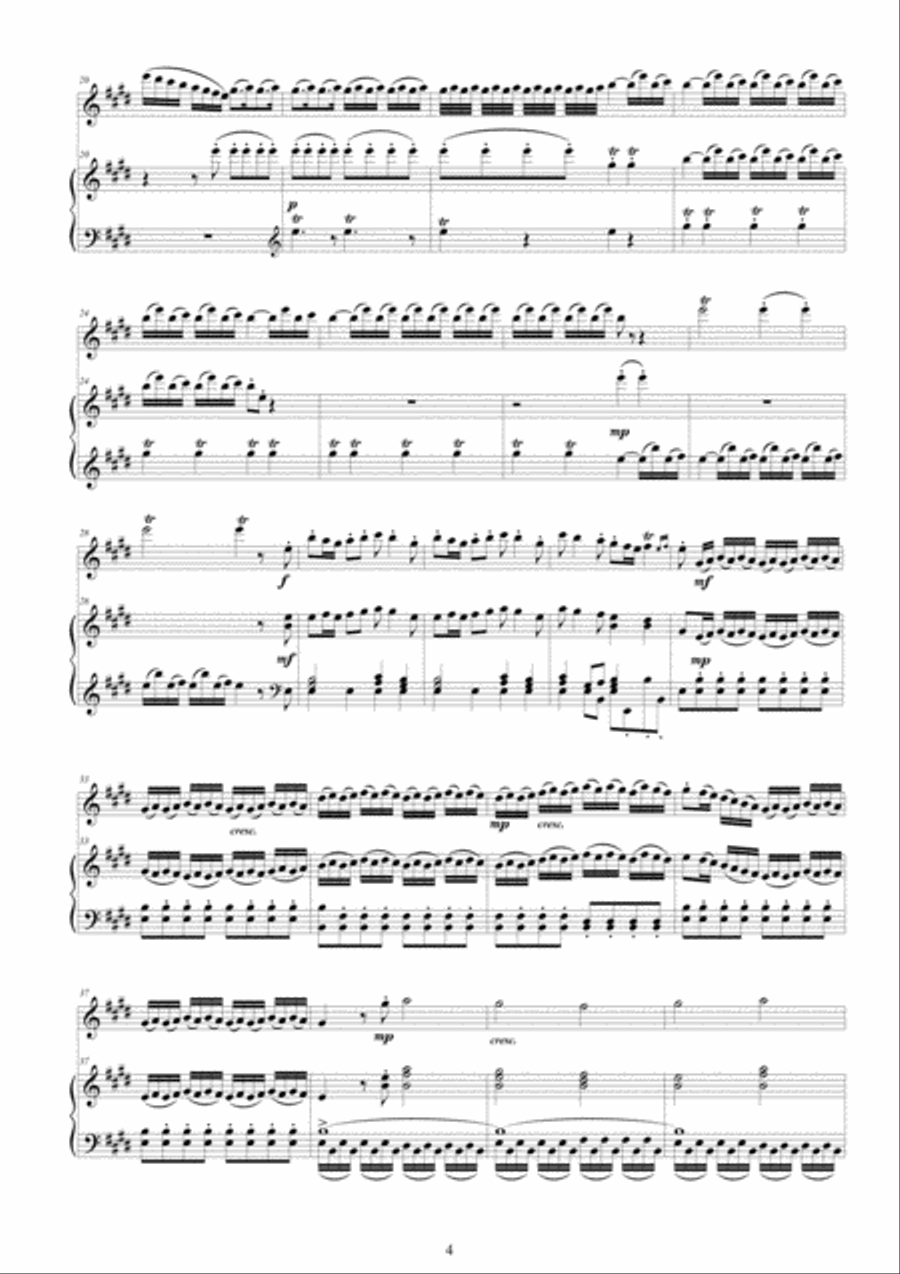 Vivaldi - Il Cimento dell'Armonia e dell'Invenzione Op.8 - 12 Concertos for Violin and Piano Violin Solo scores gallery preview page 4
