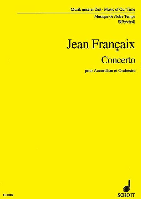 Concerto for Accordion and Orchestra (Accordion / Orchestra / Score)
